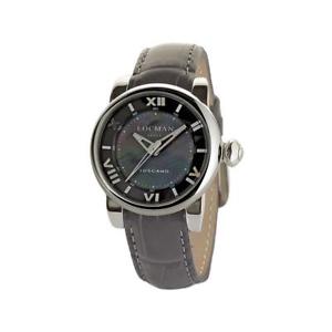 【送料無料】腕時計 ウォッチ ドナトスカーナヴィエラパールorologio donna locman toscano 0595v1000mkpsa vera pelle grigio madreperla|hokushin