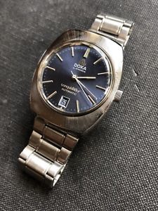 【送料無料】腕時計 ウォッチ ドクサアラームスチール1970s doxa synchron conquistador acero automtico para hombre reloj 34,5mm|hokushin