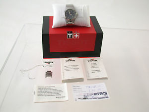 【送料無料】腕時計 ウォッチ ティソナイツアラームトップtissot 1853 pr200 t28168941 caballeros reloj top lectura full set ovp completamente18k|hokushin