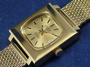 【送料無料】腕時計 ウォッチ クロックレトロビンテージreloj automtico edele retro vintage circa 1970s nos cal eta 2784 nueva condicin|hokushin