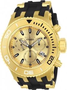 【送料無料】腕時計 ウォッチ アラームクロノグラフ22365 invicta 52mm subaqua crongrafo esfera dorada reloj hombre|hokushin