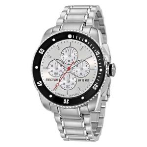 【送料無料】腕時計　ウォッチ　セクタクロノサブメートルorologio uomo sector 350 r3273903007 chrono acciaio bianco sub 100mt｜hokushin 47,880円