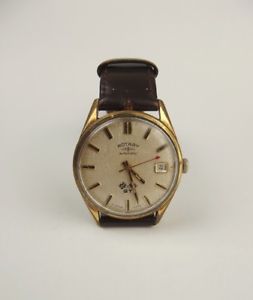【送料無料】腕時計 ウォッチ ナイツロータリースイッチreloj de pulsera caballeros chapado en oro automtico c1970’s gt rotativo|hokushin