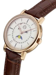【送料無料】腕時計 ウォッチ クラシックピンクメルセデススイスムーンclassic rosa reloj pulsera hombre de original mercedes by hecho en suiza luna|hokushin