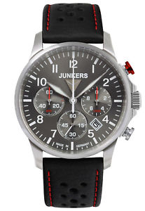 【送料無料】腕時計　ウォッチ　ジュクロノグラフアラームクロノグラフta de junkers ju hombres reloj crongrafo crongrafo 68742｜hokushin