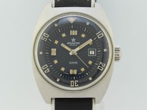 【送料無料】腕時計　ウォッチ　ジュネーブスチールaquastar geneve seatime automatic steel lady 1004｜hokushin