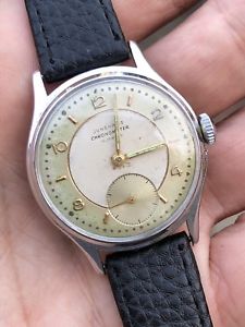 【送料無料】腕時計　ウォッチ　ストップウォッチヴィンテージドイツクロックマニュアル1940s junghans cronmetro vintage alemn hizo manual de reloj para hombre 33,3mm bicolor｜hokushin 46,188円