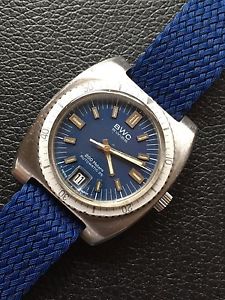 【送料無料】腕時計　ウォッチ　スイススチールビンテージダイバーウォッチbwc todo acero vintage hecho en suiza para hombre diver watch 37 mm automtico eta 2783｜hokushin