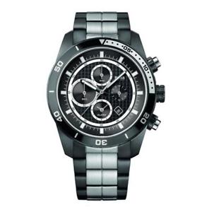 【送料無料】腕時計 ウォッチ ヒューゴボスナイツクロノグラフアラームhugo boss 1512657 caballeros de aceroacabado de color negro crongrafo reloj alarma|hokushin