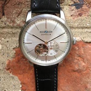 【送料無料】腕時計　ウォッチ　ツェッペリンベルトオープンハートズルzeppelin flatline 73644 automatico correa de corazn abierto 1 zulu