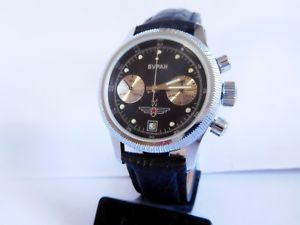 【送料無料】腕時計　ウォッチ　クロノグラフクロノpoljotburan chronograph military aviators chro datecal3133nos valjoux 7734