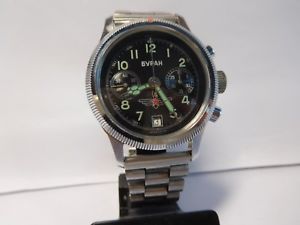 【送料無料】腕時計　ウォッチ　クロノグラフクロノpoljotburan chronograph military aviators chro datecal3133nos valjoux 7734