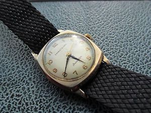 【送料無料】腕時計　ウォッチ　ビンテージゴールドナイツreloj de pulsera vintage 9 ct oro ernest borel caballeros｜hokushin