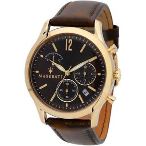 【送料無料】腕時計　ウォッチ　クロノグラフマセラティマセラティorologio cronografo uomo maserati tradizione r8871625001 marrone nuovi arrivi 89,800円