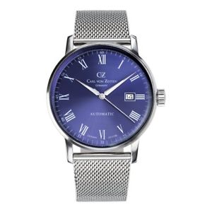 【送料無料】腕時計　ウォッチ　カールフォンブレスレットアラームcarl von zeyten reloj para hombre de pulsera automtico dreisam cvz0010blmb 53,880円