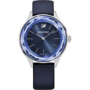 【送料無料】腕時計　ウォッチ　スワロフスキーノヴァペレーロorologio donna swarovski octea nova pelle azzurro argentato originale 5295349 89,800円