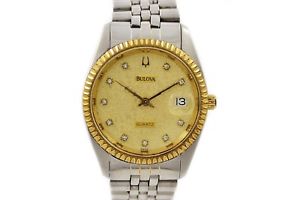【送料無料】腕時計　ウォッチ　ビンテージクオーツステンレススチールマンvintage bulova cuarzo acero inoxidable reloj de hombre 1626