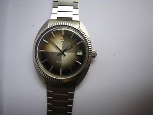 【送料無料】腕時計　ウォッチ　マチックホテルスチールマンeterna matic 1000 5 staracero reloj hombre automatic impecable 7080 j