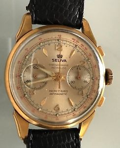 【貨物輸送無料】ウオッチ ご覧なさる シルバchronographe silva  landeron 248, 36,7粍  tat exceptionnel