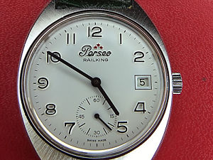 【貨物輸送無料】ウオッチ ご覧なさる ペルセウスorologio polso uomo perseo railking anni 70 fondo di magazzino  nos
