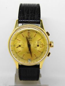 【送料無料】腕時計　ウォッチ　プラークヴィンテージクロノchronographe difor plaqu or mouvement landeron 189,vintage chrono