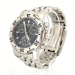 【送料無料】腕時計　ウォッチ　ティソナイツアラームクロノクオーツステンレススチールブレスレットtissot prs200 caballeros reloj chrono quartz acero t362462 pulsera de acero 18,5 cm