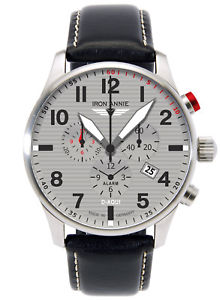 【送料無料】腕時計　ウォッチ　アイアンマンアラームクロックアニークロノグラフクロノiron annie reloj de hombre alarmchronograph d aqu chrono 56844