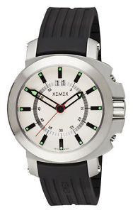 【送料無料】腕時計　ウォッチ　コンセプトアラームスイスサファイアガラスステンレススチールxemex concept one big date ref 6001 reloj hombre swiss made, zafiro de vidrio, acero inoxidab