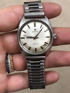 【送料無料】腕時計　ウォッチ　ゼニススタービンテージスチールマニュアルzenith 34 sporto stellina star manuale manual vintage steel