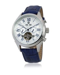 【送料無料】腕時計　ウォッチ　ブルreichenbach orologio automatico man cassel blu 44 mm