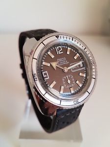 【送料無料】腕時計　ウォッチ　ビンテージダイバークロックvintage osco diver 60 ties reloj nutico
