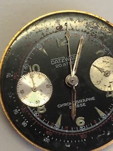 【貨物輸送無料】ウオッチ ご覧なさる movement valjoux 92 complete no running no nivada chronomaster aviator