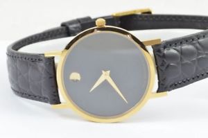 【送料無料】腕時計　ウォッチ　アラームビンテージスチールペーパーmovado museo reloj hombres reloj 32mm acero vintage estado perfecto papeles 53,988円