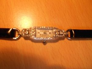【貨物輸送無料】ウオッチ ご覧なさる デコ・ソウザmontre de femme art dco annes 30