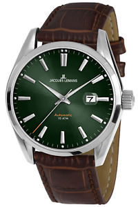【貨物輸送無料】ウオッチ ご覧なさる ジャックルマンダービーjacques lemans reloj hombre automtico derby 118461c