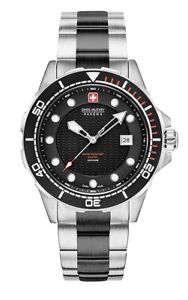 【貨物輸送無料】ウオッチ ご覧なさる スイスネプチューンダイバーアラームステンレスアナログswiss military hanowa neptune diver reloj hombre 6531533007 analgico acero inoxidable sc