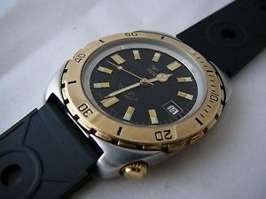 【貨物輸送無料】ウオッチ ご覧なさる メートルビンテージorologio squale quarzo 200mt  vintage modello originale anni 197080