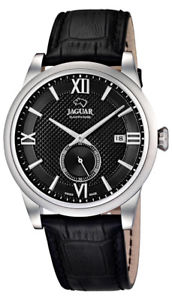 【送料無料】腕時計　ウォッチ　ジャガーブレスレットjaguar j6628 pulsera caballero reloj con cuero negro nuevo｜hokushin