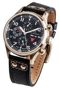 【貨物輸送無料】ウオッチ ご覧なさる 長い巻き毛電話機carl von zeyten no 50 cvz0050gbk herrenuhr original neu