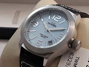 【貨物輸送無料】ウオッチ ご覧なさる スチールメンズステンレスレザーウォッチorologio onlytime uomo tw steel special edition mens stainless leather watch
