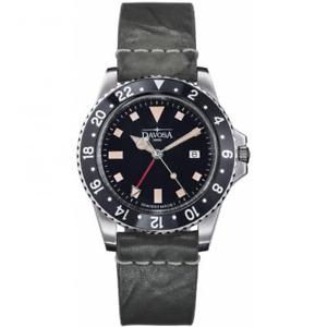 【送料無料】腕時計 ウォッチ ブラックビンテージダイバーdavosa vintage diver gmt negro 1615705525011|hokushin