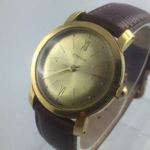 【貨物輸送無料】ウオッチ ご覧なさる アラームワークトップeterna reloj 1950 nos sin usar y cantidad fsica actual funcionan top cal 1079t goldcap 14