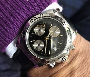 【貨物輸送無料】ウオッチ ご覧なさる ビンテージorologio vintage chronograf valjoux 7750