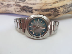 【送料無料】腕時計　ウォッチ　コレクションレアオートマンコンウェイテクスチャrara de coleccin dcada de 1970 rado conway inusual textura de daydate reloj de hombre automtico