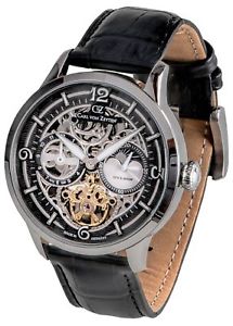 【貨物輸送無料】ウオッチ ご覧なさる カールフォンアラームcarl von zeytenfeldseecvz0058bk reloj hombre nuevo original