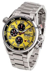 【貨物輸送無料】ウオッチ ご覧なさる カールフォンオリジナルクロックcarl von zeytenno 47cvz 0047 ylmb reloj hombre nuevo original