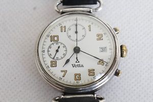 【貨物輸送無料】ウオッチ ご覧なさる アルジェントorologio vetta crono manuale argento 925