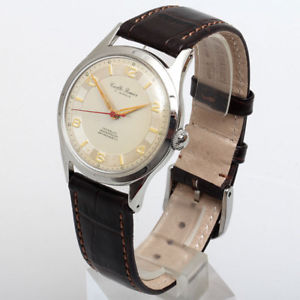 【貨物輸送無料】ウオッチ ご覧なさる ラグジュアリープレミアアラームキャリバーリファレンスcarlto premier de lujo reloj hombre de aprox 1960calibre as 1130referencia 499