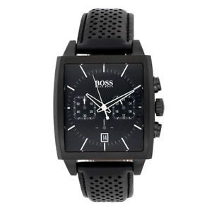 【貨物輸送無料】ウオッチ ご覧なさる ヒューゴボスマンクオーツクロノグラフステンレススチールhugo boss hombre cuarzo crongrafo ヘモグロビン1513357 acero inox  cuero