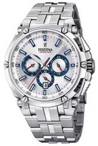 【貨物輸送無料】ウオッチ ご覧なさる クロノスチールfestina chronobike para hombre chrono 2017 acero f203271 relojes